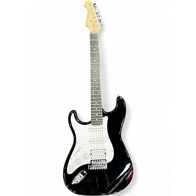 Used Donner Standard Series Black Electric Guitar