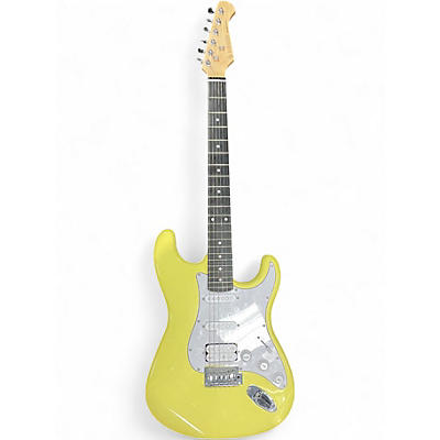 Used Donner Standard Series Buttercream Solid Body Electric Guitar