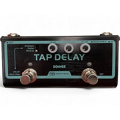 Used Donner TAP DELAY Effect Pedal
