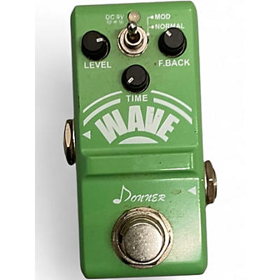 Used Donner  TIME WAVE Effect Pedal