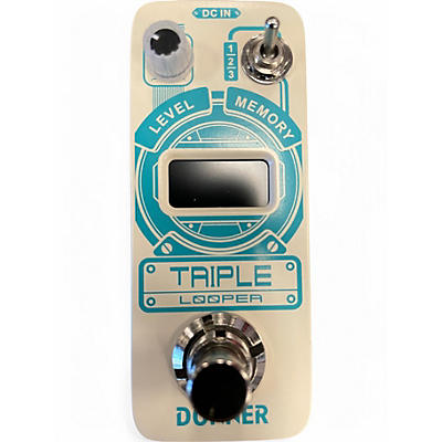 Used Donner TRIPLE LOOPER Pedal