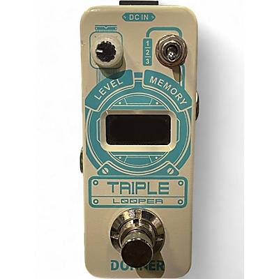 Used Donner TRIPLE LOOPER Pedal