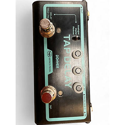 Used Donner Tap Delay Effect Pedal