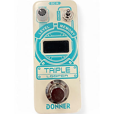 Used Donner Triple Looper Pedal