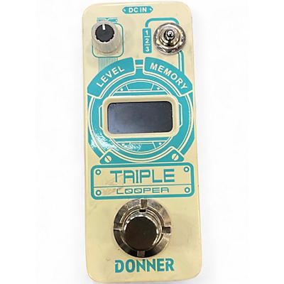 Used Donner Triple Looper Pedal