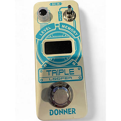 Used Donner Triple Looper Pedal