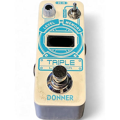 Used Donner Triple Pedal