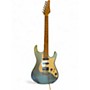 Used Donner VERA SONIC DST Baltic Blue Solid Body Electric Guitar Baltic Blue