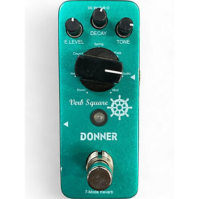 Donner Used Donner VERB SQUARE Effect Pedal