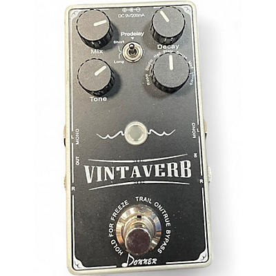 Used Donner VINTAVERB Effect Pedal