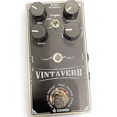 Used Donner VINTAVERB Effect Pedal
