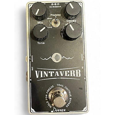 Used Donner VINTAVERB Effect Pedal