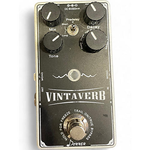 Used Donner VINTAVERB Effect Pedal