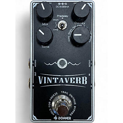 Used Donner VINTAVERB Effect Pedal