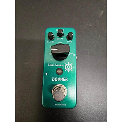 Donner Used Donner Verb Square Effect Pedal