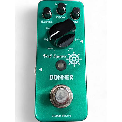 Donner Used Donner Verb Square Effect Pedal