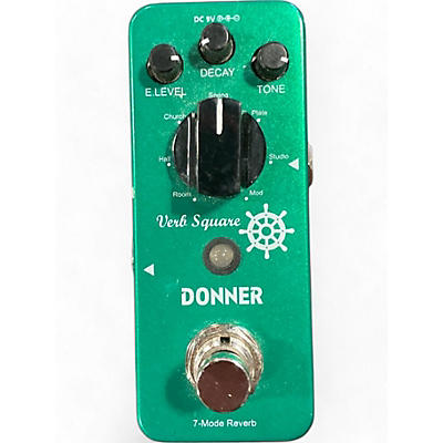 Used Donner Verb Square Effect Pedal