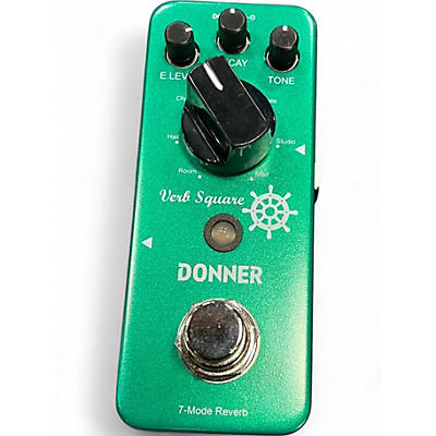 Used Donner Verb Square Effect Pedal