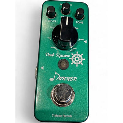Used Donner Verb Square Effect Pedal