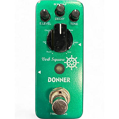 Used Donner Verb Square Effect Pedal