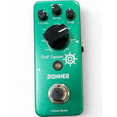 Used Donner Verb Square Effect Pedal
