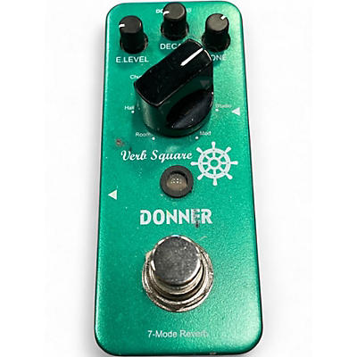 Used Donner Verb Square Effect Pedal
