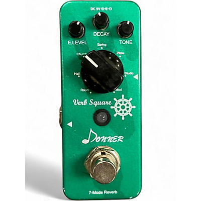 Used Donner Verb Square Effect Pedal