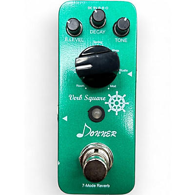Used Donner Verb Square Effect Pedal