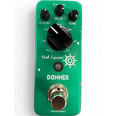 Used Donner Verb Square Effect Pedal