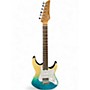 Used Donner Versasonic Aqua Fade Solid Body Electric Guitar Aqua Fade