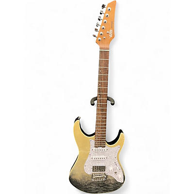 Used Donner Versasonic Series Trans Gray Solid Body Electric Guitar