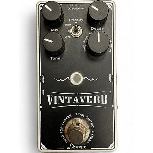 Used Donner Vintaverb Effect Pedal