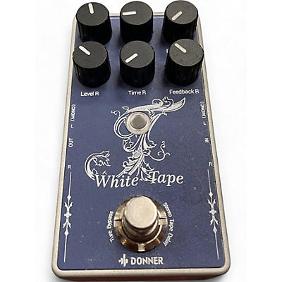 Donner Used Donner WHITE TAPE Effect Pedal