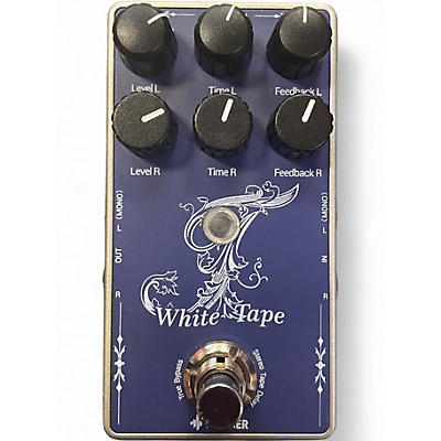 Used Donner White Tape Effect Pedal
