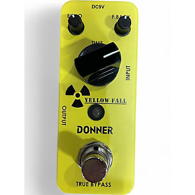 Used Donner YELLO FALL Effect Pedal