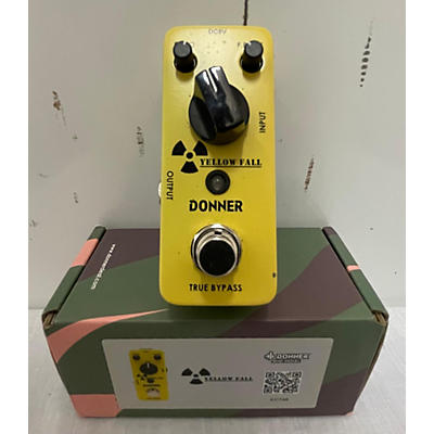 Donner Used Donner YELLOW FALL Effect Pedal