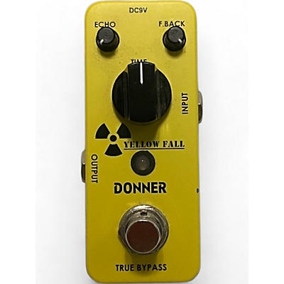 Donner Used Donner YELLOW FALL Effect Pedal