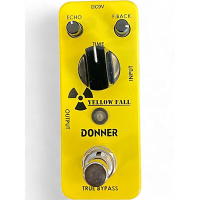 Donner Used Donner YELLOW FALL Effect Pedal