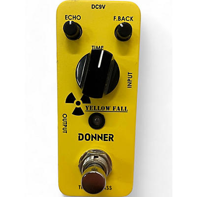 Donner Used Donner YELLOW FALL Effect Pedal