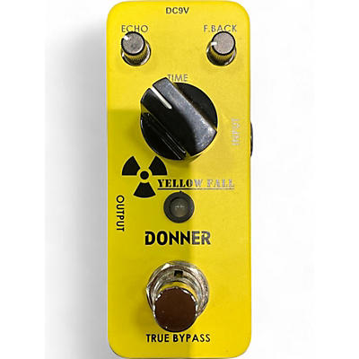 Donner Used Donner YELLOW FALL Effect Pedal