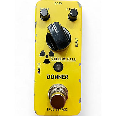 Donner Used Donner YELLOW FALL Effect Pedal