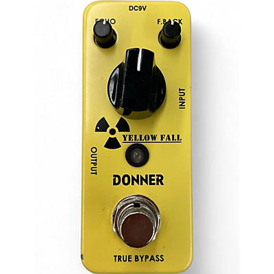 Used Donner YELLOW FALL Effect Pedal