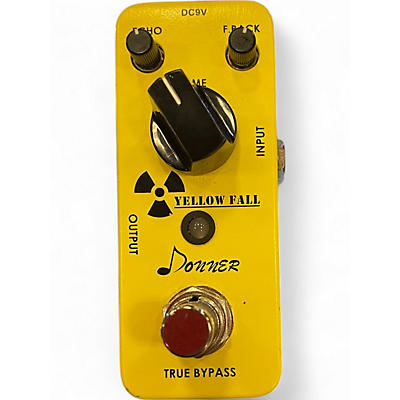 Used Donner YELLOW FALL Effect Pedal