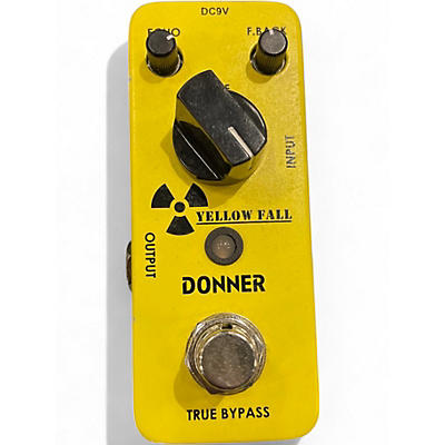 Used Donner YELLOW FALL Effect Pedal