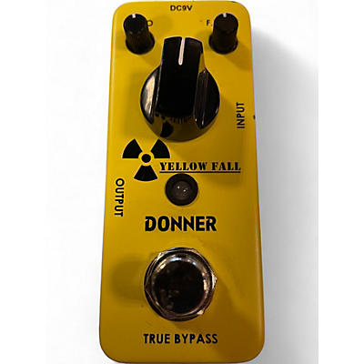 Used Donner YELLOW FALL Effect Pedal