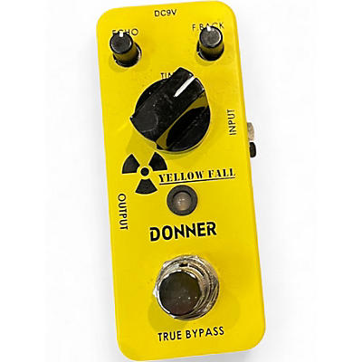 Used Donner YELLOW FALL Effect Pedal