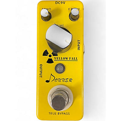 Used Donner YELLOW FALL Effect Pedal