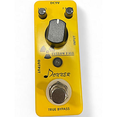 Used Donner YELLOW FALL Effect Pedal
