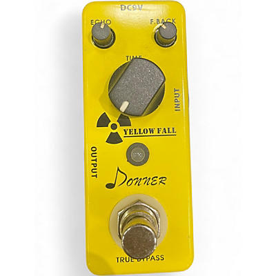 Used Donner YELLOW FALL Effect Pedal
