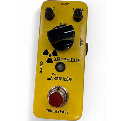 Used Donner YELLOW FALL Effect Pedal